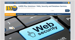 Desktop Screenshot of ixwebplus.com
