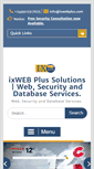 Mobile Screenshot of ixwebplus.com